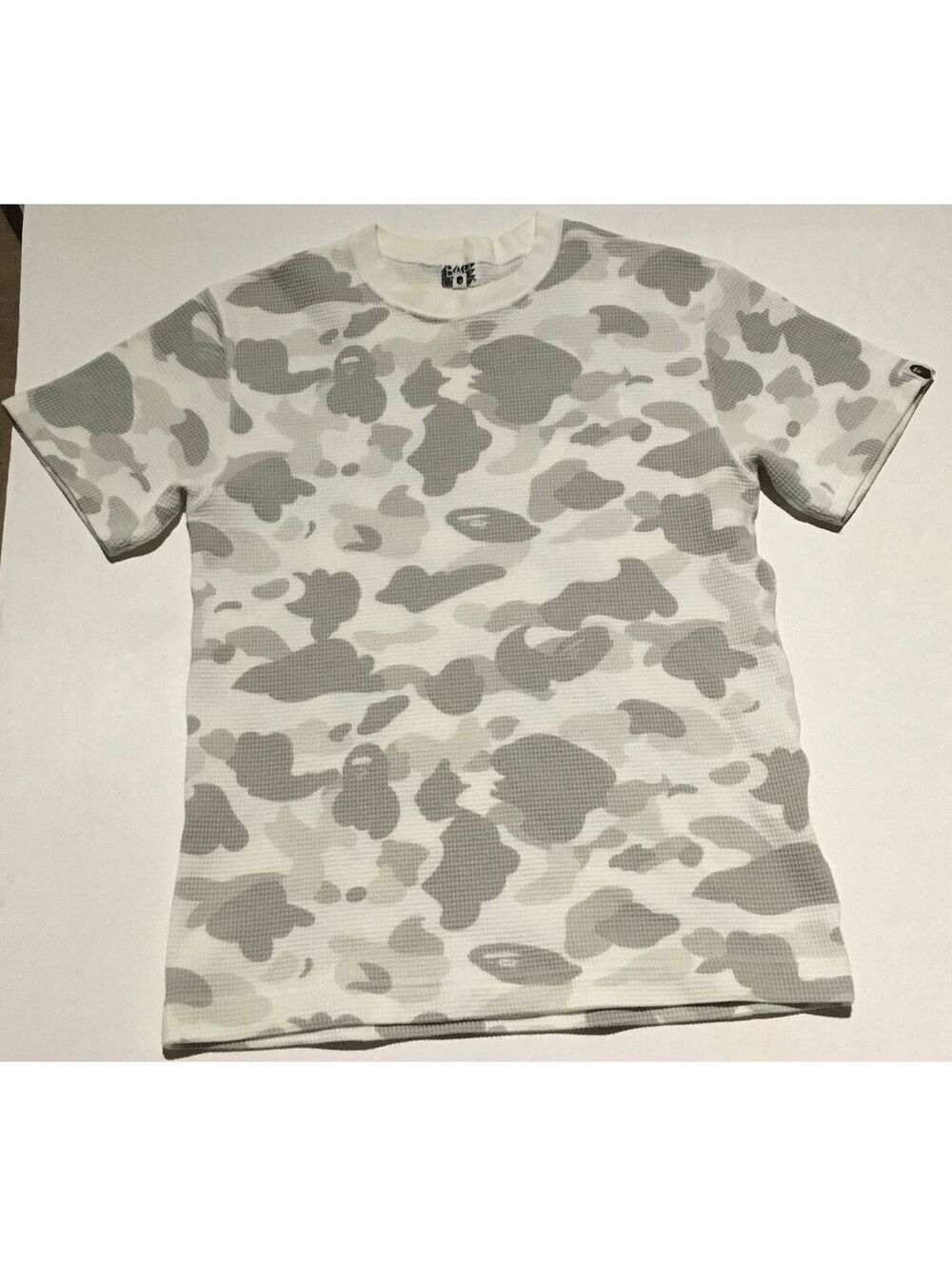 Bape camo thermal tee shirt